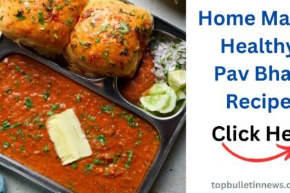 Home Made Healthy Pav Bhaji recipe