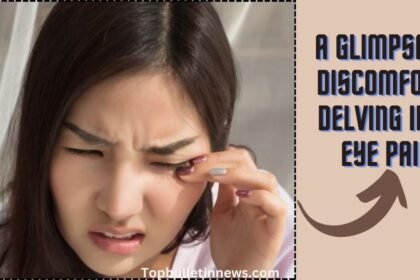 A Glimpse of Discomfort: Delving into Eye Pain