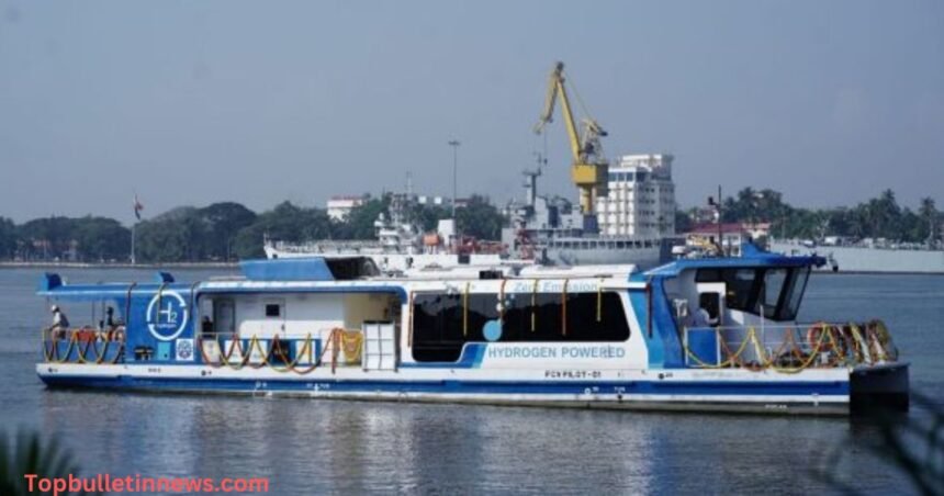 PM Modi Launches India's first hydrogen-powered ferry boat.