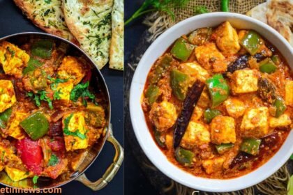 Kadai Paneer Recipe