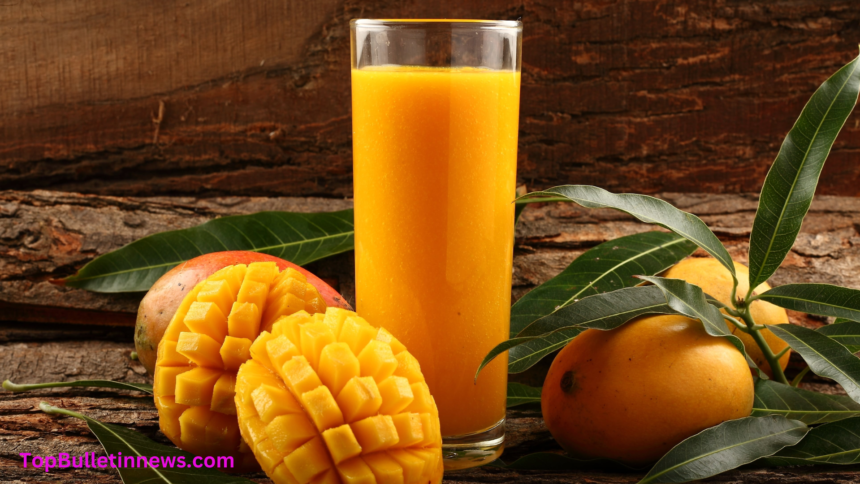 health benefits of drinking mango juice in summer