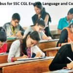 Detailed Syllabus for SSC CGL English Language and Comprehension