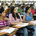 Detailed Syllabus for SSC CGL Quantitative Aptitude