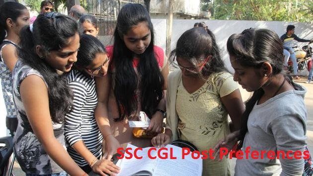 SSC CGL Post Preferences